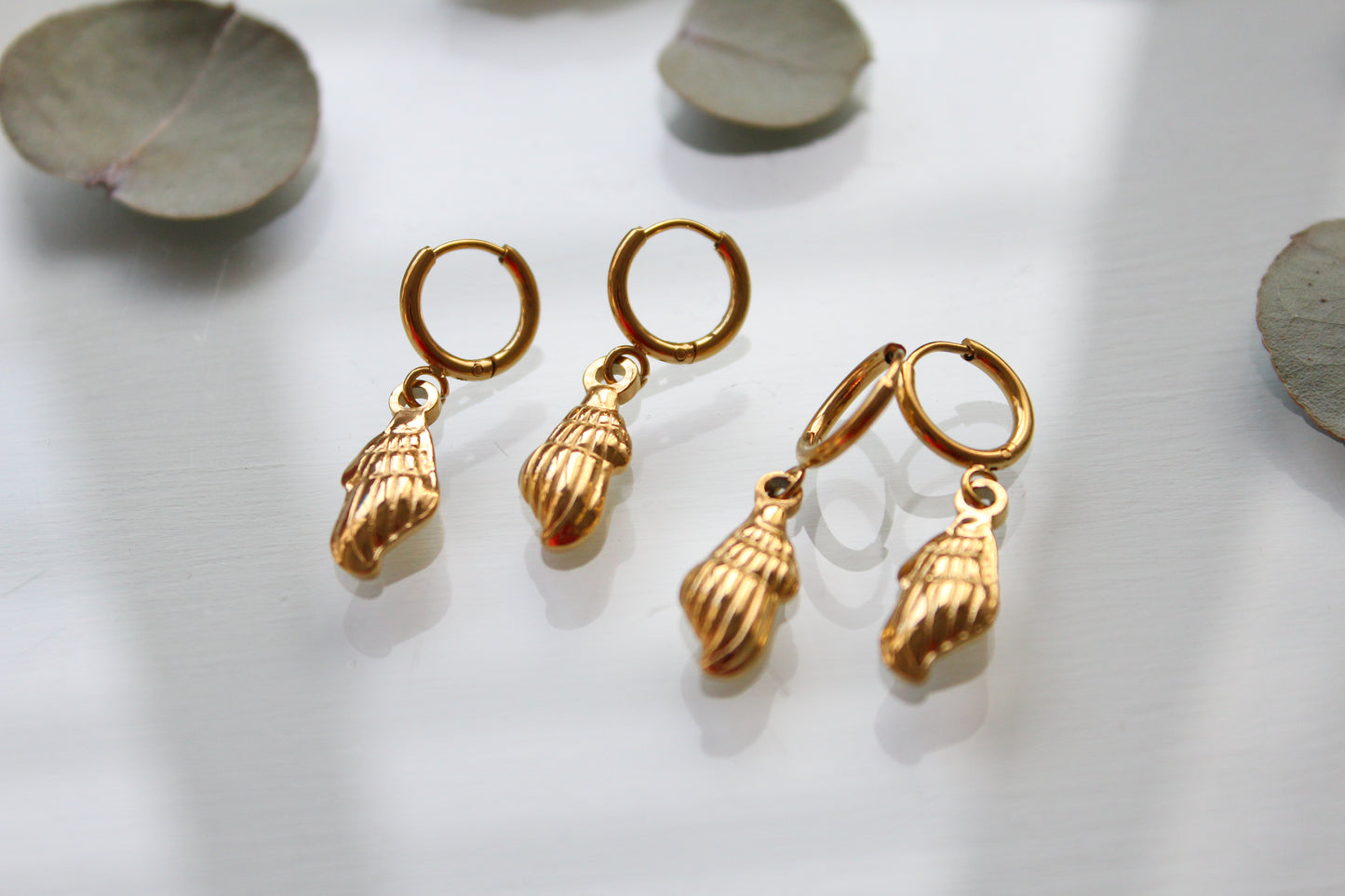 Pendientes Shell