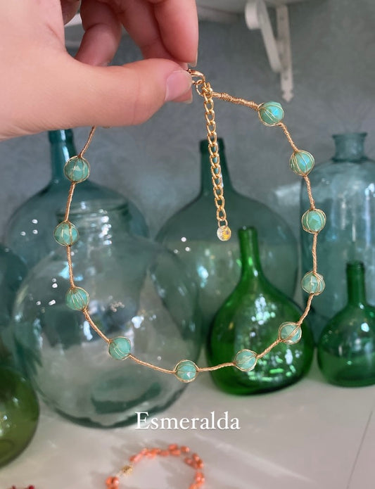 Chocker Esmeralda