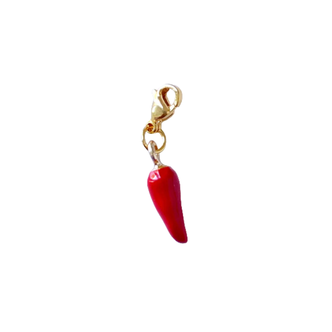 Charm cornicello rojo