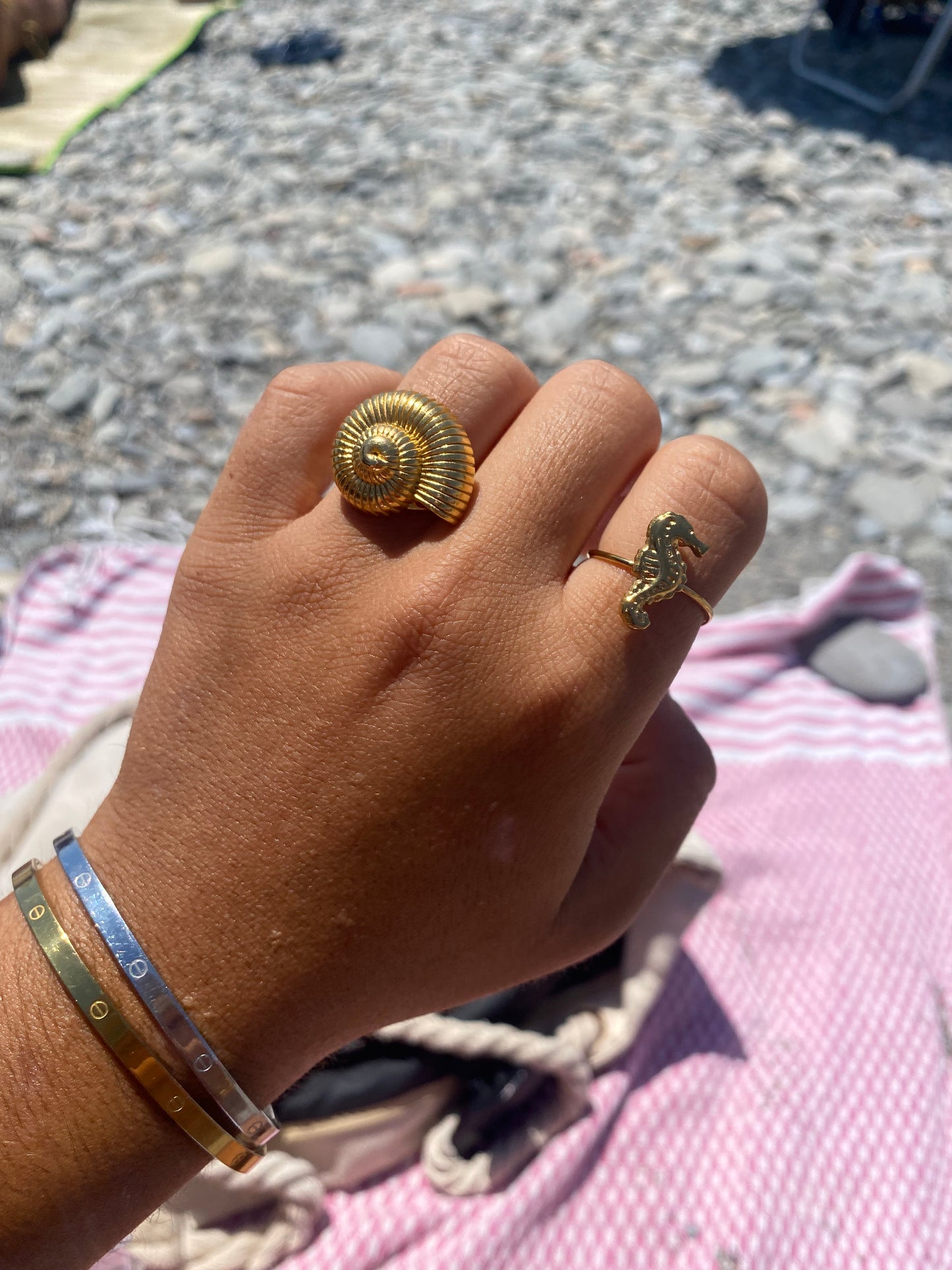 Anillo Caballito de mar